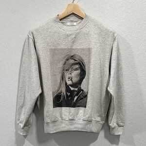 Anine Bing Terry O’Neal Brigitte Bordeaux Sweatshirt